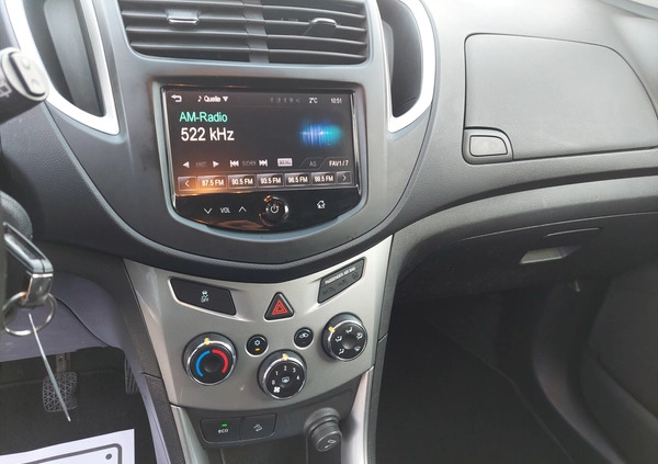 Chevrolet Trax cena 35900 przebieg: 219000, rok produkcji 2013 z Lębork małe 781